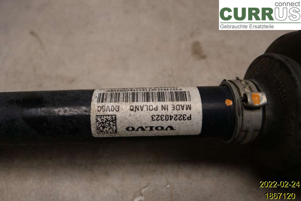 VOLVO V90 CROSS COUNTRY 17- Transmission parts 36003640 B4204T23