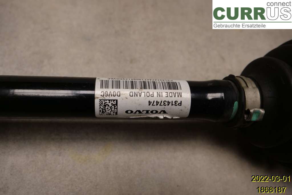 VOLVO XC40/RECHARGE 18- Pièces de transmission 36012944 B3154T5