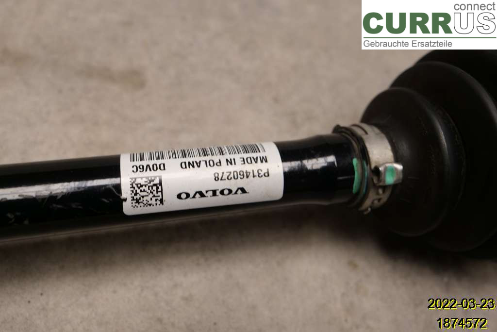 VOLVO XC40/RECHARGE 18- Essieu avant (4x4) 36012941 B3154T5