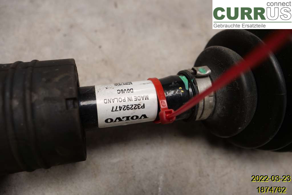 VOLVO XC90/RECHARGE  16- Front axle assembly (4WD) 36012055 B420T2