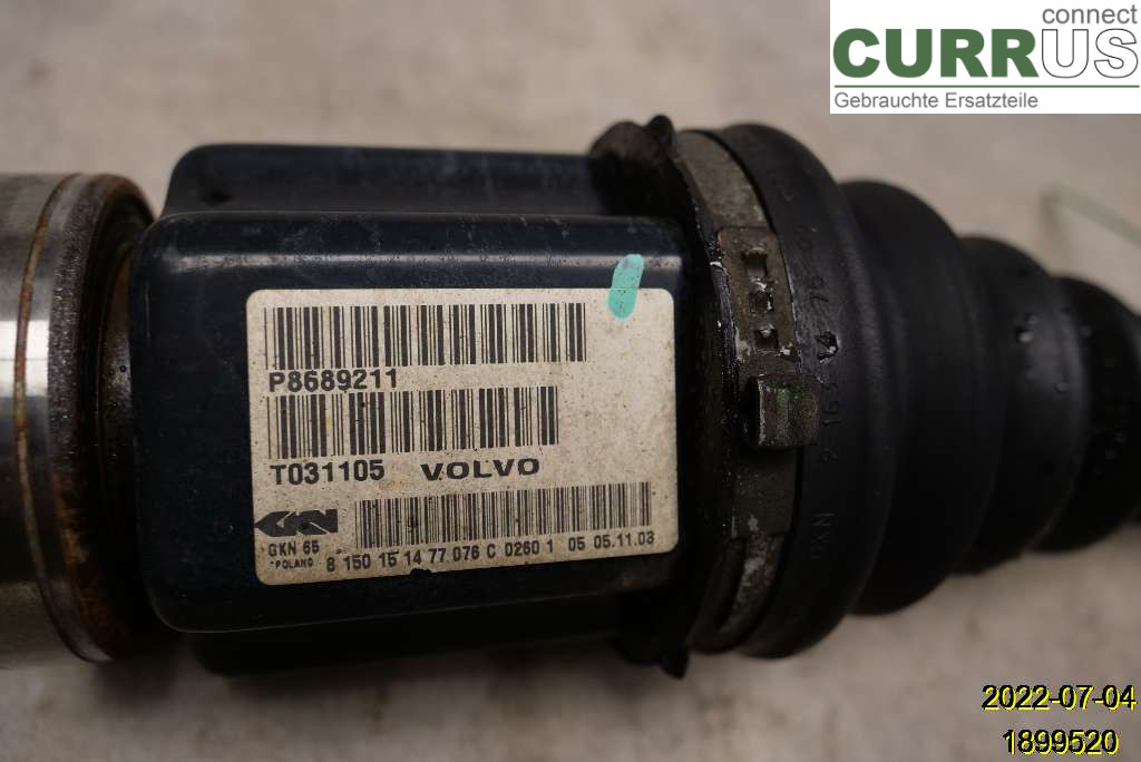 VOLVO V70      00-04 Transmission parts 8252046 B5254T2