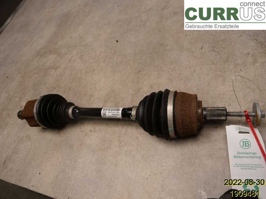 VOLVO XC40/RECHARGE 18- Front axle assembly (4WD) 36013035 B4204T47
