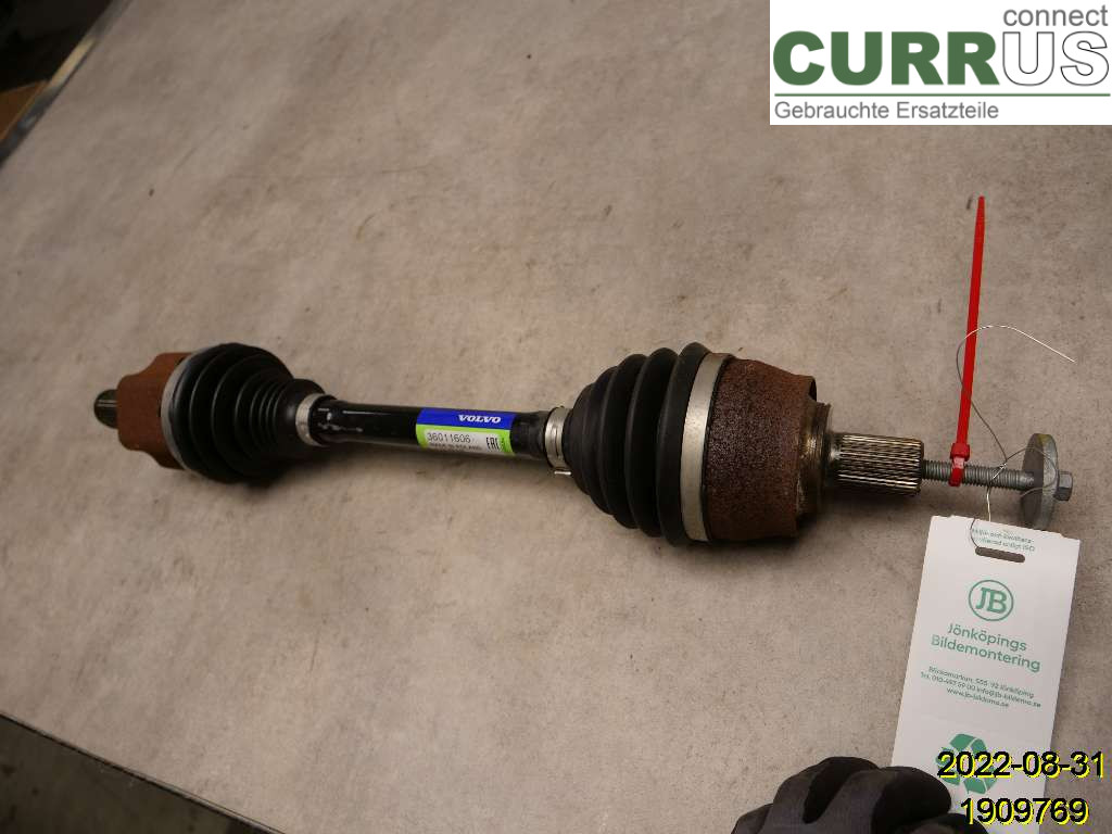 VOLVO XC40/RECHARGE 18- Front axle assembly (4WD) 36013035 B420T2