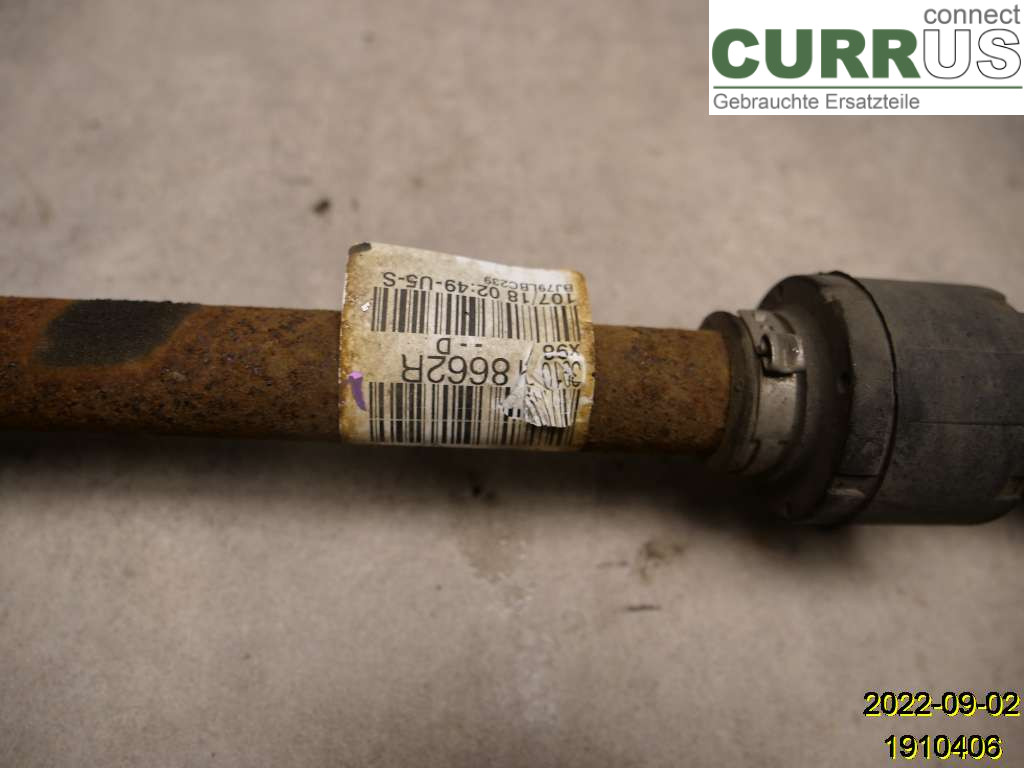 RENAULT CLIO IV   16-19 Front axle assembly (4WD) 391012838R D4F-740