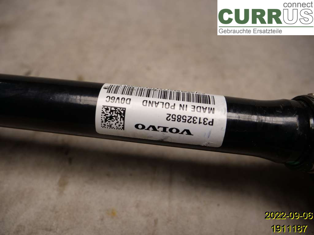 VOLVO XC60  18- Front axle assembly (4WD) 36003638 B4204T27
