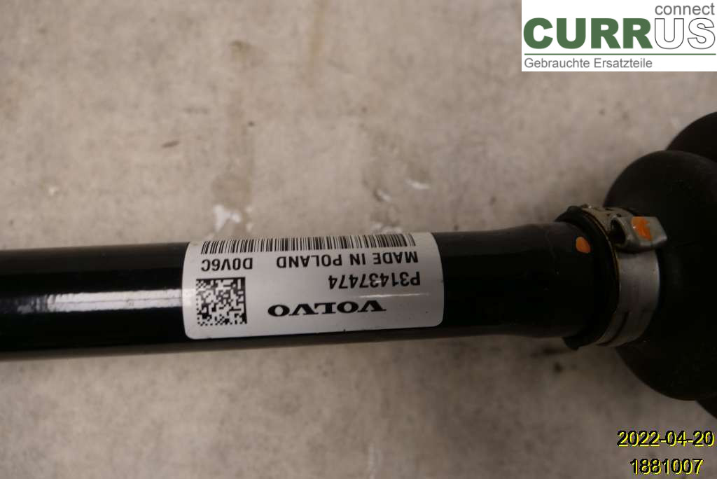 VOLVO XC40/RECHARGE 18- Transmission parts 36012944 B3154T5