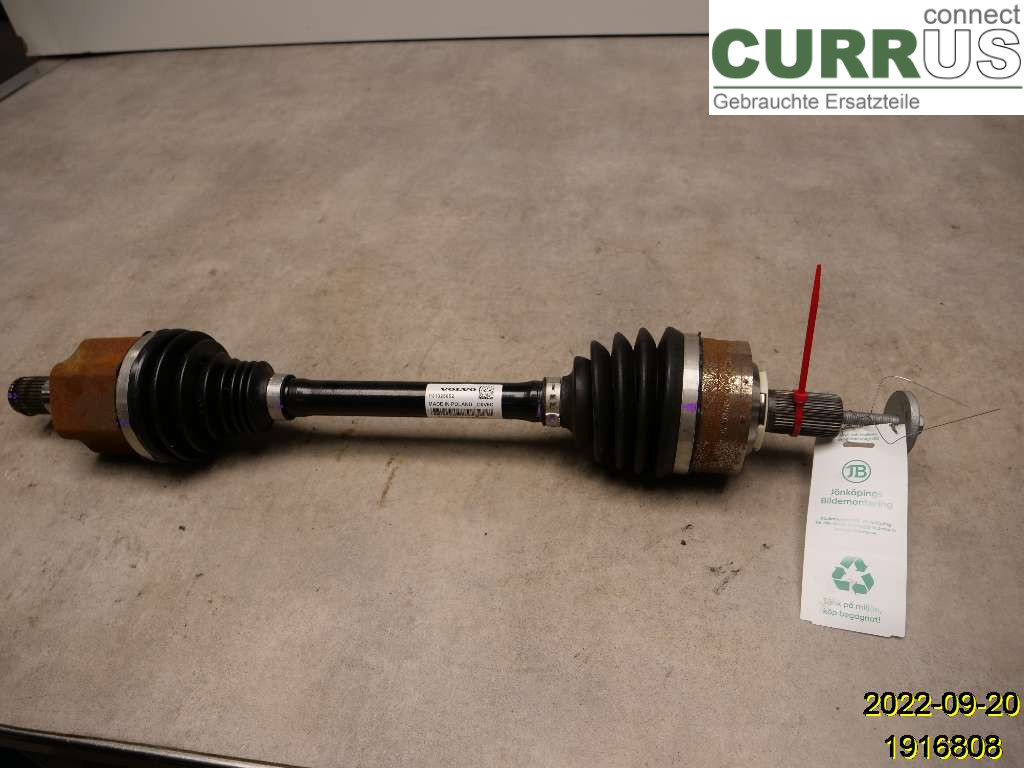 VOLVO XC60  18- Front axle assembly (4WD) 36003638 B4204T23