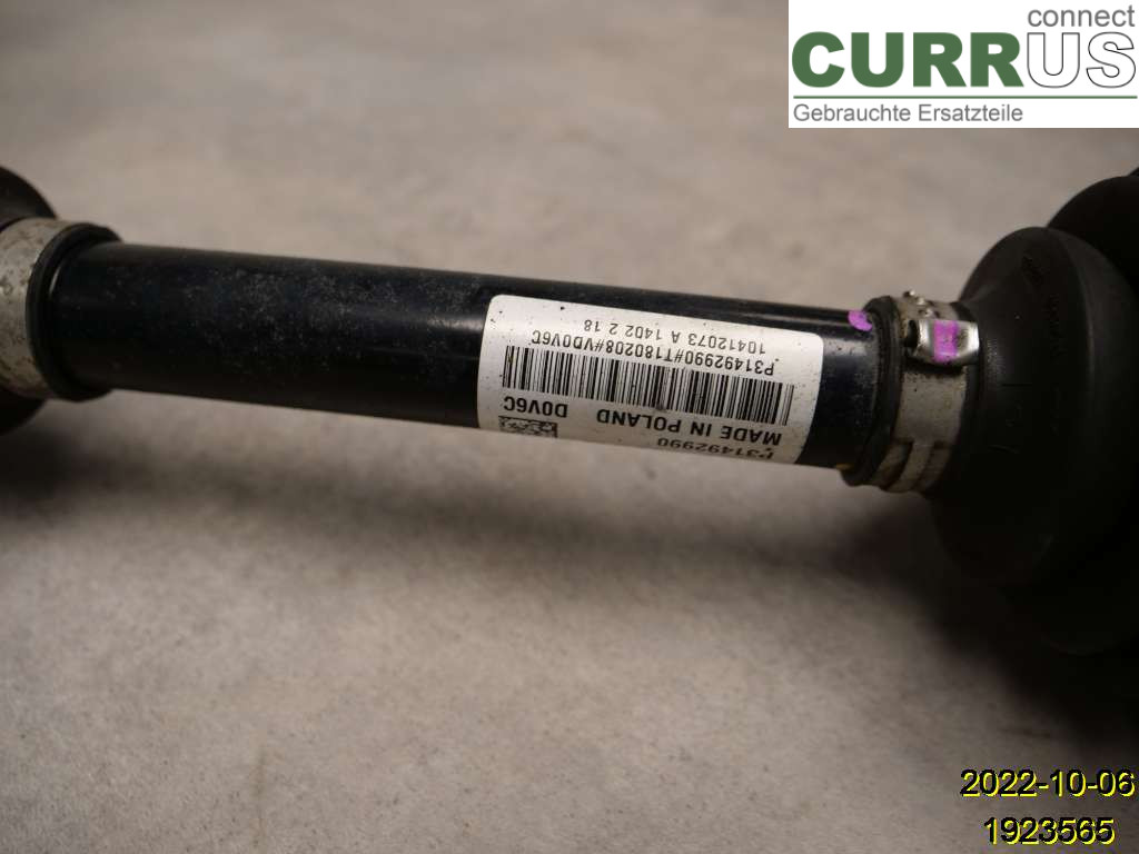 VOLVO XC40/RECHARGE 18- Transmission parts 36012943 D4204T12
