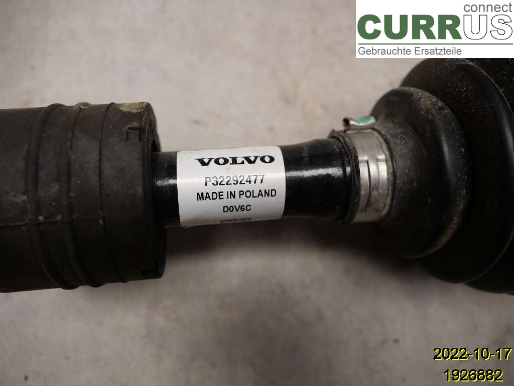 VOLVO XC60  18- Front axle assembly (4WD) 36012055 B420t2