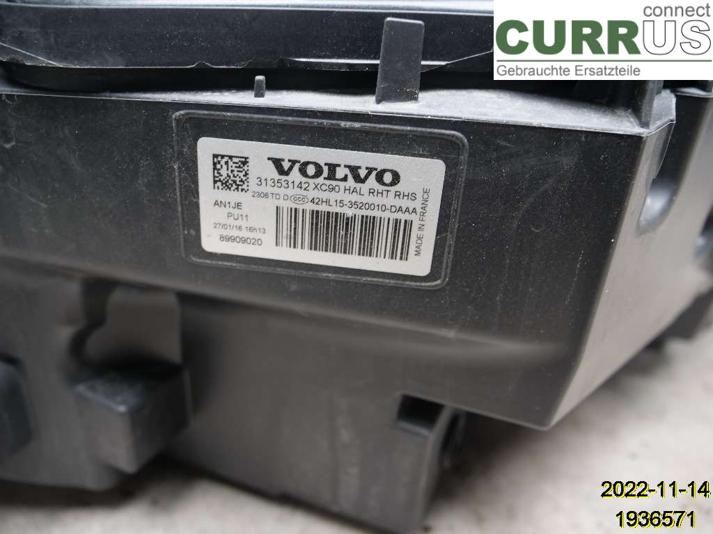 VOLVO XC90/RECHARGE  16- Manual gearbox (5-speed) 31353142 D4204T23