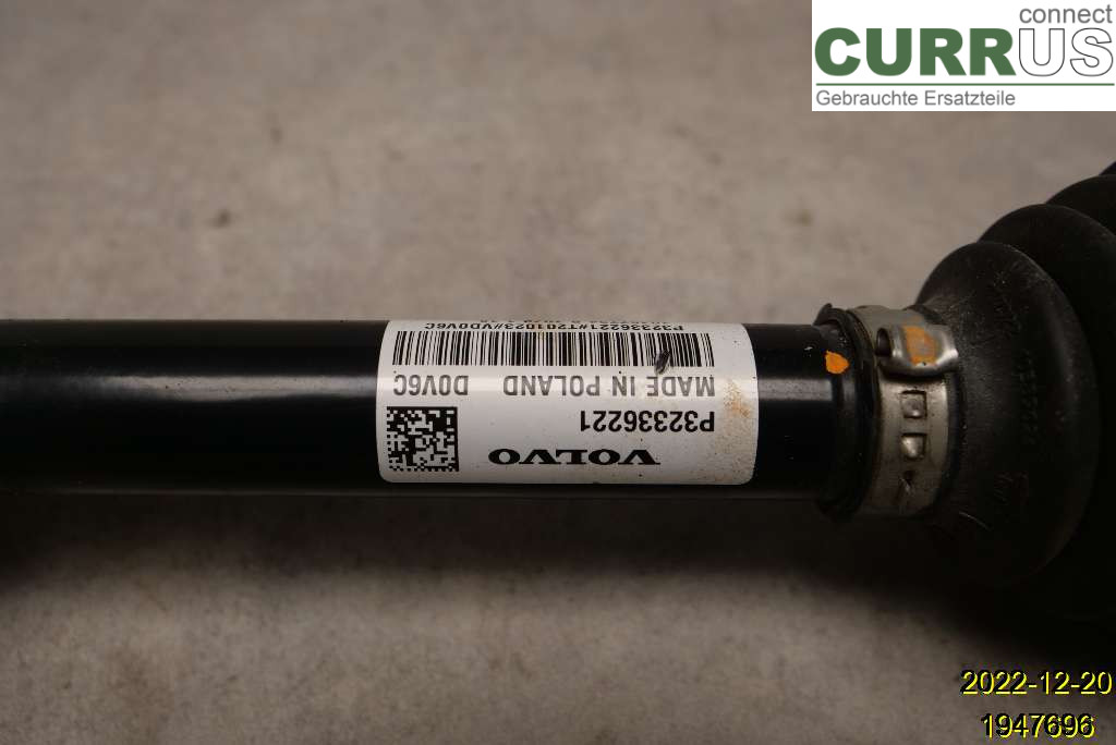 VOLVO XC40/RECHARGE 18- Transmission parts 36012943 B420T10