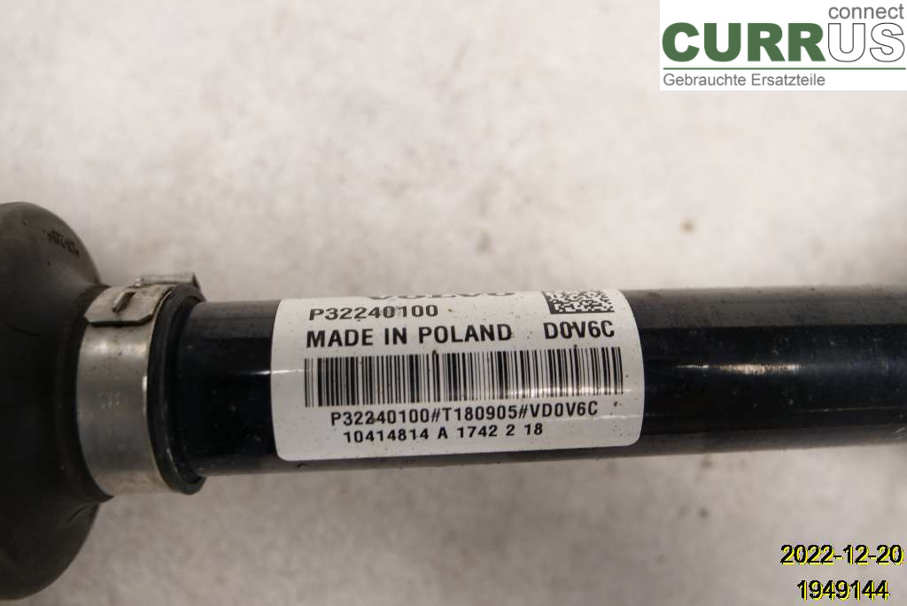 VOLVO XC40/RECHARGE 18- Transmission parts 36012943 B4204T14