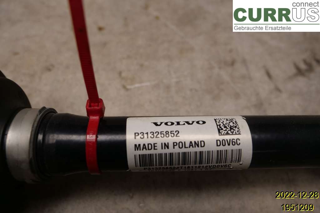 VOLVO XC90/RECHARGE  16- Front axle assembly (4WD) 36003638 B420T2