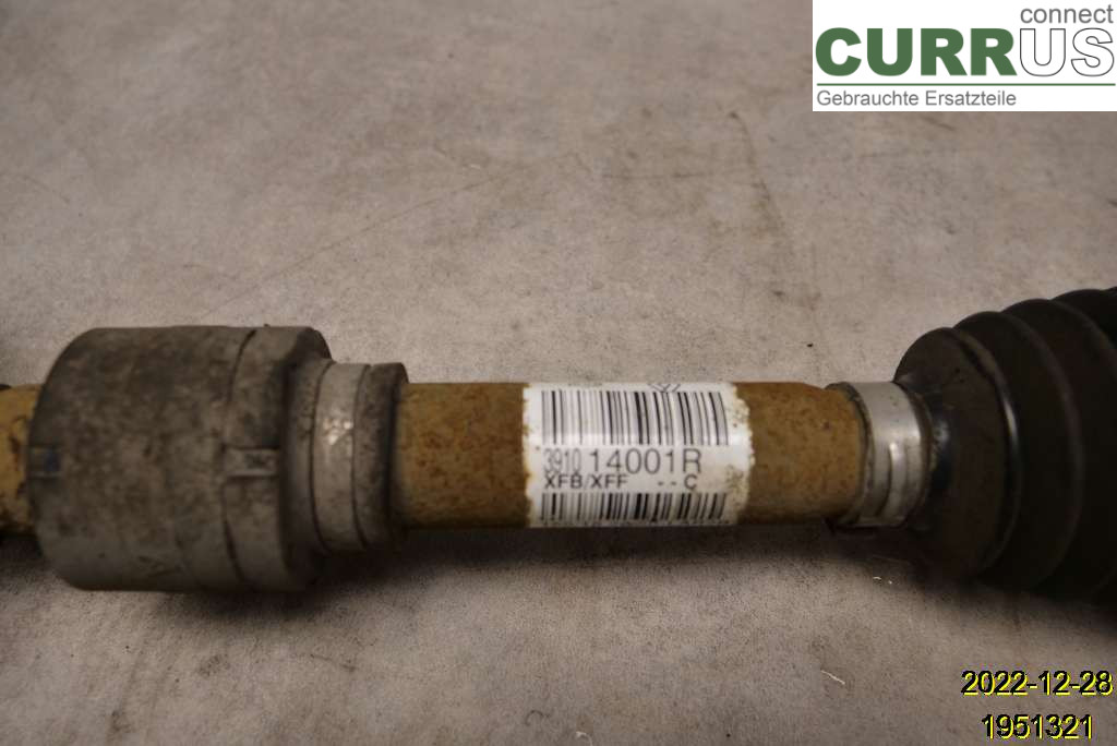 RENAULT MEGANE IV  16-23 Essieu avant (4x4) 391014001R M5M-450