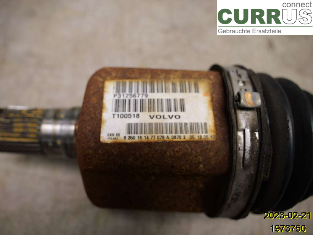VOLVO S80 07- 13 Front axle assembly (4WD) 36050785 D5244T10
