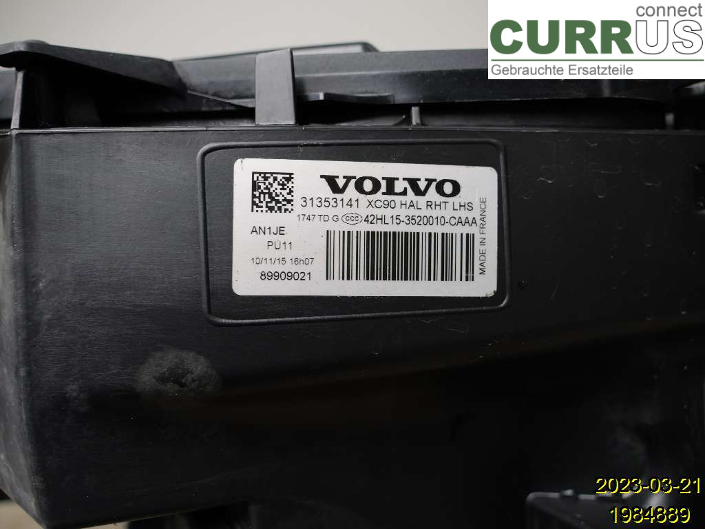 VOLVO XC90/RECHARGE  16- Boîte manuelle 4 vitesses 31353141 D4204T14