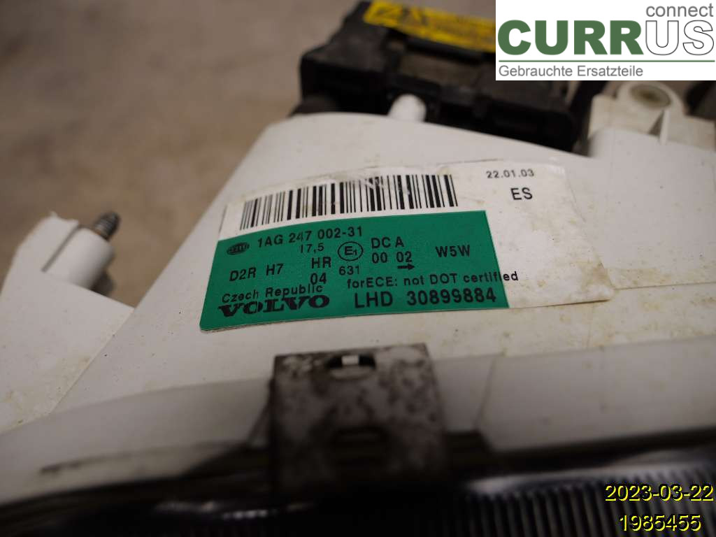 VOLVO S40/V40    96-04 Manual gearbox (4-speed) 30899884 B4204S2
