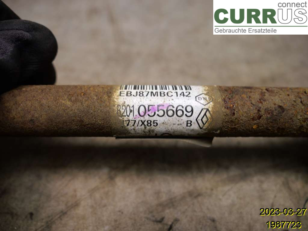 RENAULT CLIO III  09-12 Front axle assembly (4WD) 8201505591 K9K-770