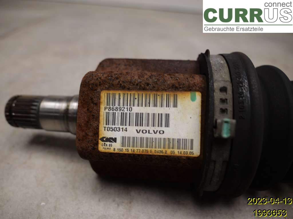 VOLVO S60      05-10 Front axle assembly (4WD) 8252033 B5254T2