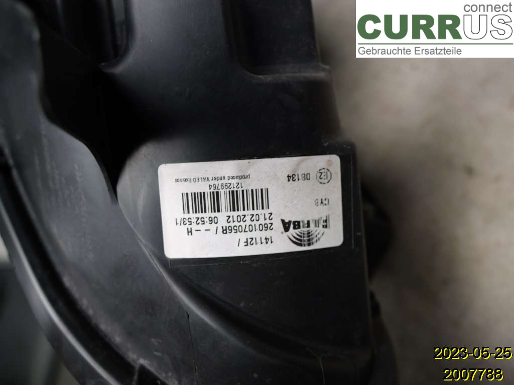 RENAULT CLIO III 09-12 Manual gearbox (5-speed) 260103749R D4F-740