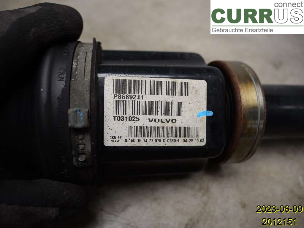 VOLVO V70      00-04 Transmission parts 8252046 B5254T2