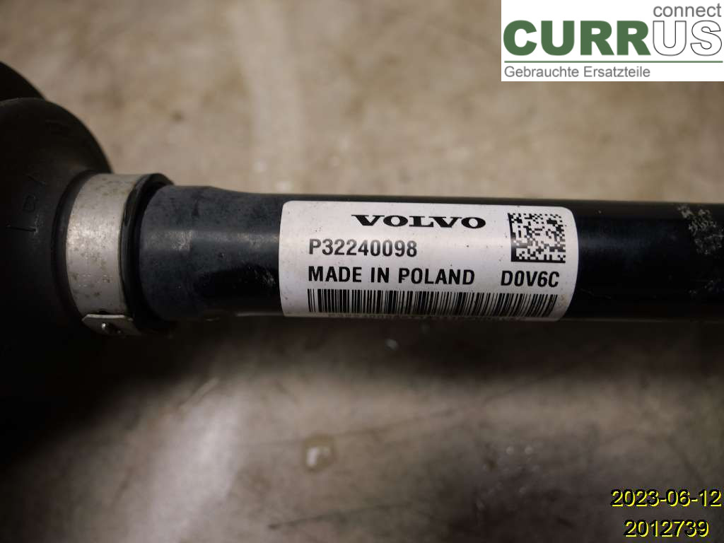 VOLVO XC40/RECHARGE 18- Essieu avant (4x4) 36013035 B420T6