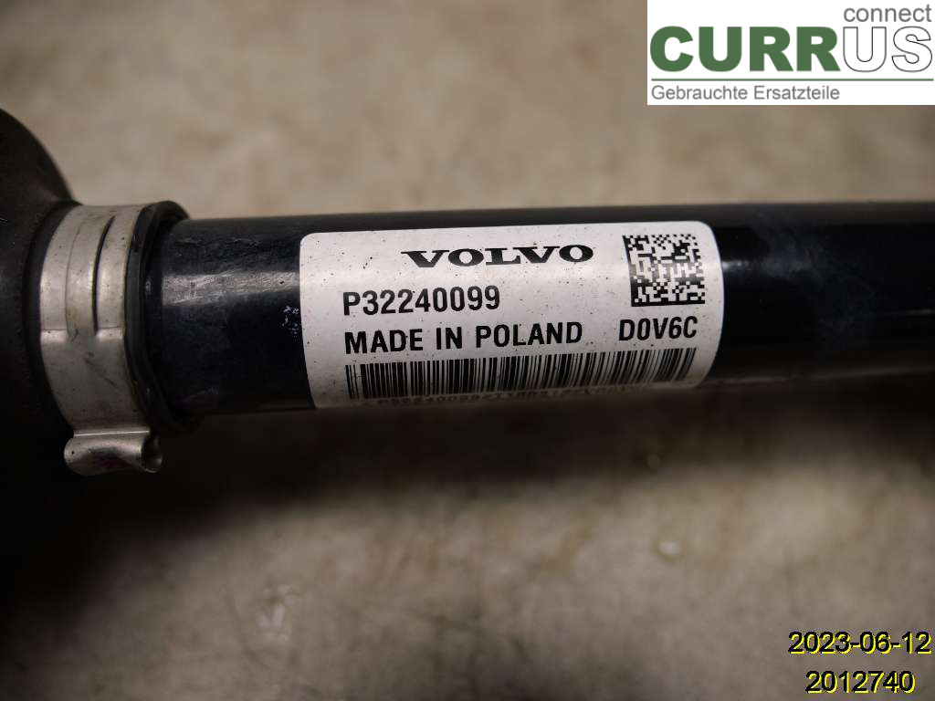 VOLVO XC40/RECHARGE 18- Pièces de transmission 36012945 B420T6