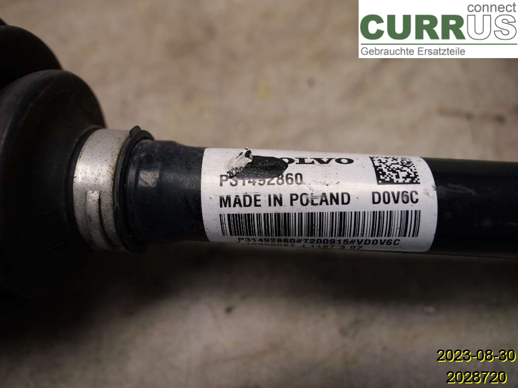 VOLVO V60  19- Essieu avant (4x4) 36010573 B4204T46