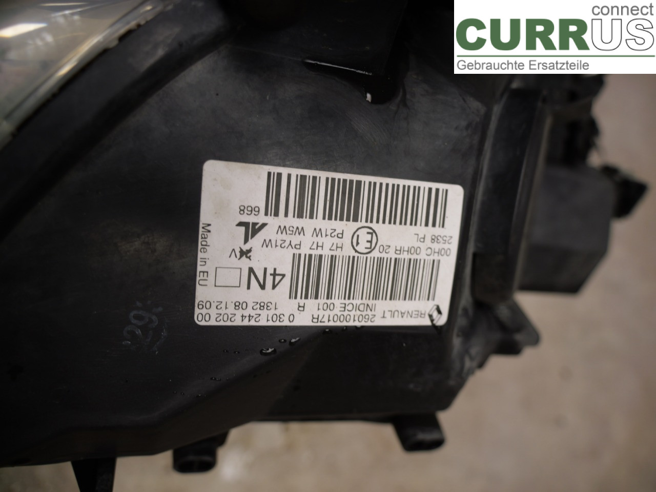 RENAULT MEGANE III 09-15 Manuelles 5-Gang-Getriebe 260100017R K9K-834