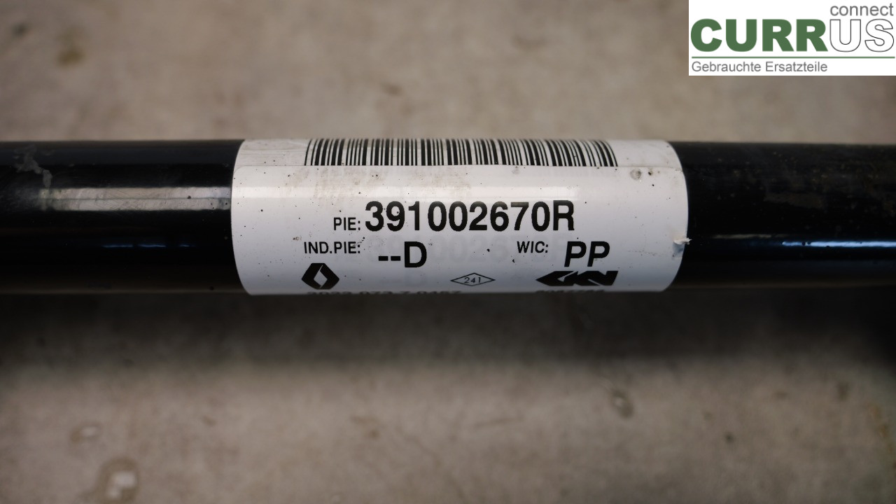 RENAULT KADJAR  15- Pièces de transmission 391002670R H5H-470
