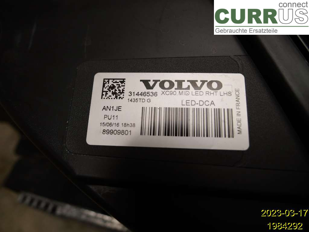 VOLVO XC90/RECHARGE 16- Manuelles 4-Gang-Getriebe 31677044 B4204T35