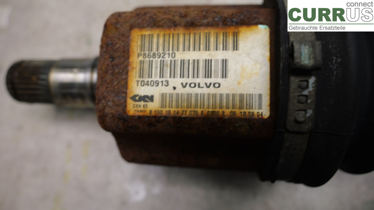 VOLVO V70      05-08 Front axle assembly (4WD) 8252033 B5254T2