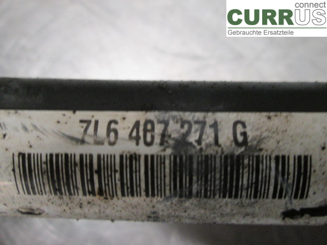 VW TOUAREG 7L  03-10 Front axle assembly (4WD) 7L6407271GX 2,5/BPE