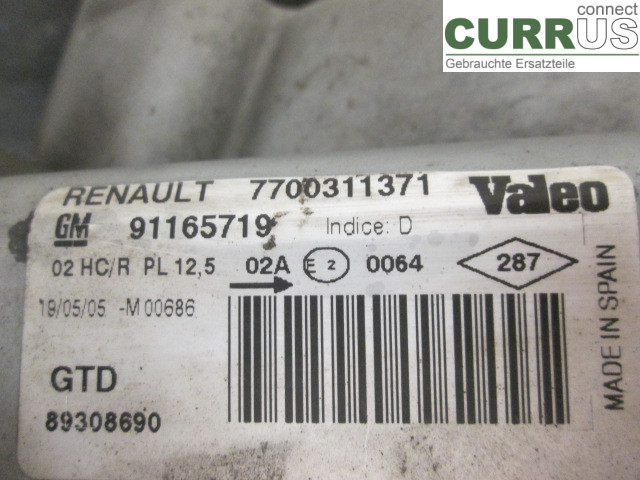 NISSAN PRIMASTAR Manual gearbox (4-speed) 2606000QAE G9U