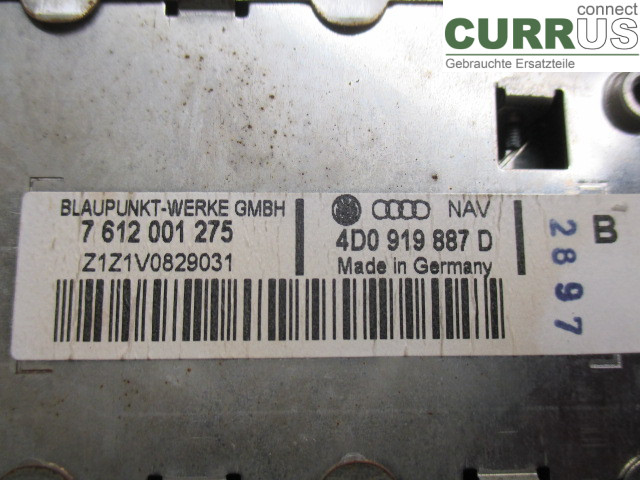 AUDI A8/S8 4D 94-02 7-speed gearbox 4D0919887DX AKH