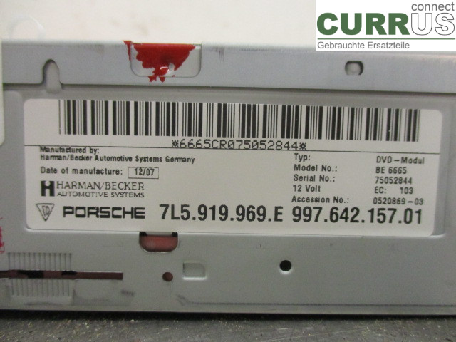PORSCHE CAYENNE 03- 7-Gang-Getriebe 99764215701 M48.51