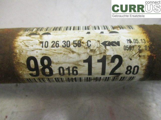 PEUGEOT 208 12-15 Części układu napędowego 1607237180 HMZ 1,2VTI