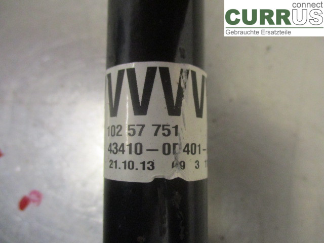 TOYOTA YARIS       12-14 Transmission parts 43410-0D401 1NZ-FXE
