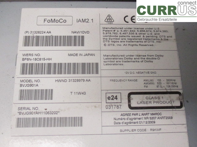 LAND ROVER EVOQUE  L538  11-18 7-Gang-Getriebe LR040662 240PS