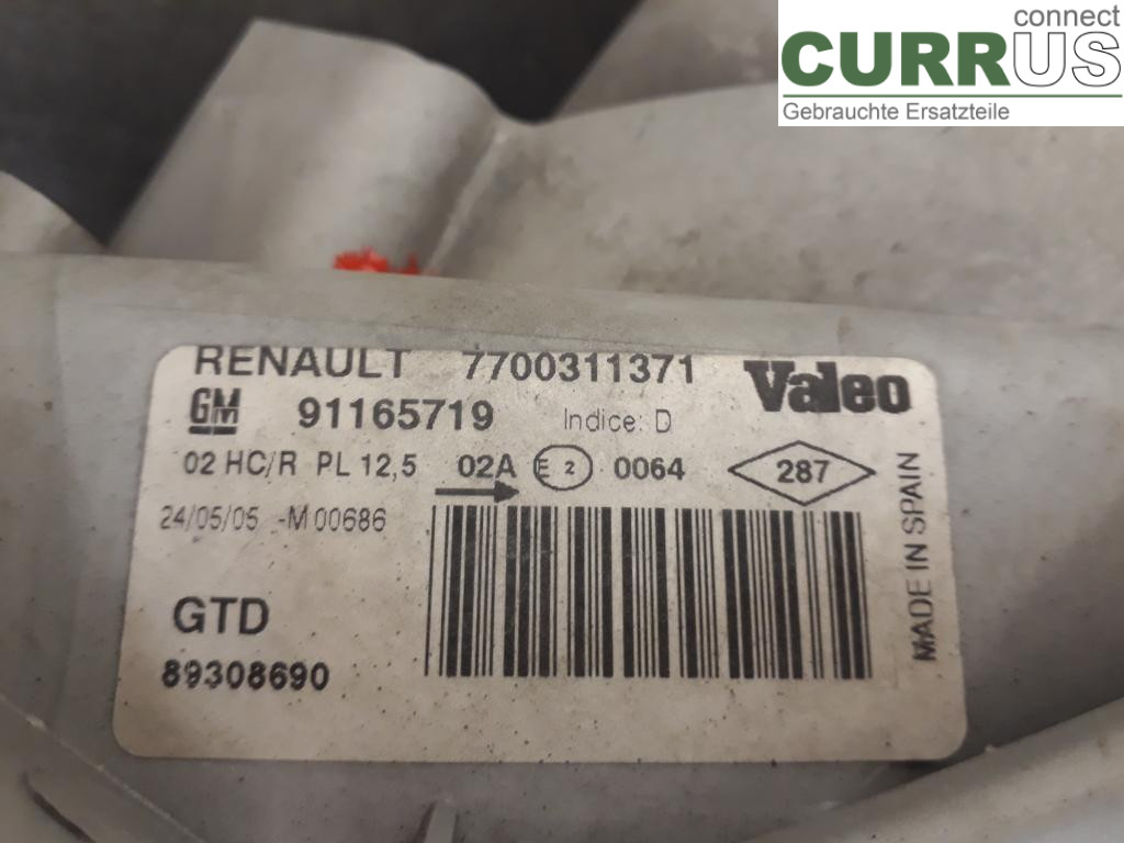 RENAULT TRAFIC   02-14 Manual gearbox (4-speed) 7700311371 F9Q-760