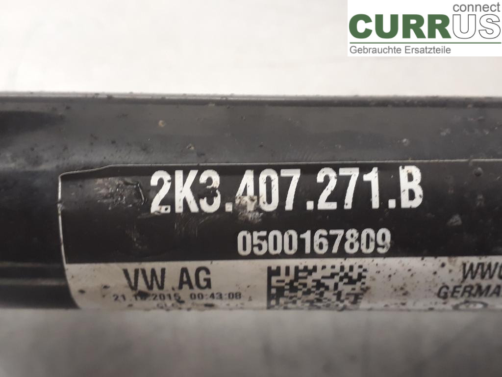 VW CADDY  16-20 Front axle assembly (4WD) 2K3407271BX CPWA