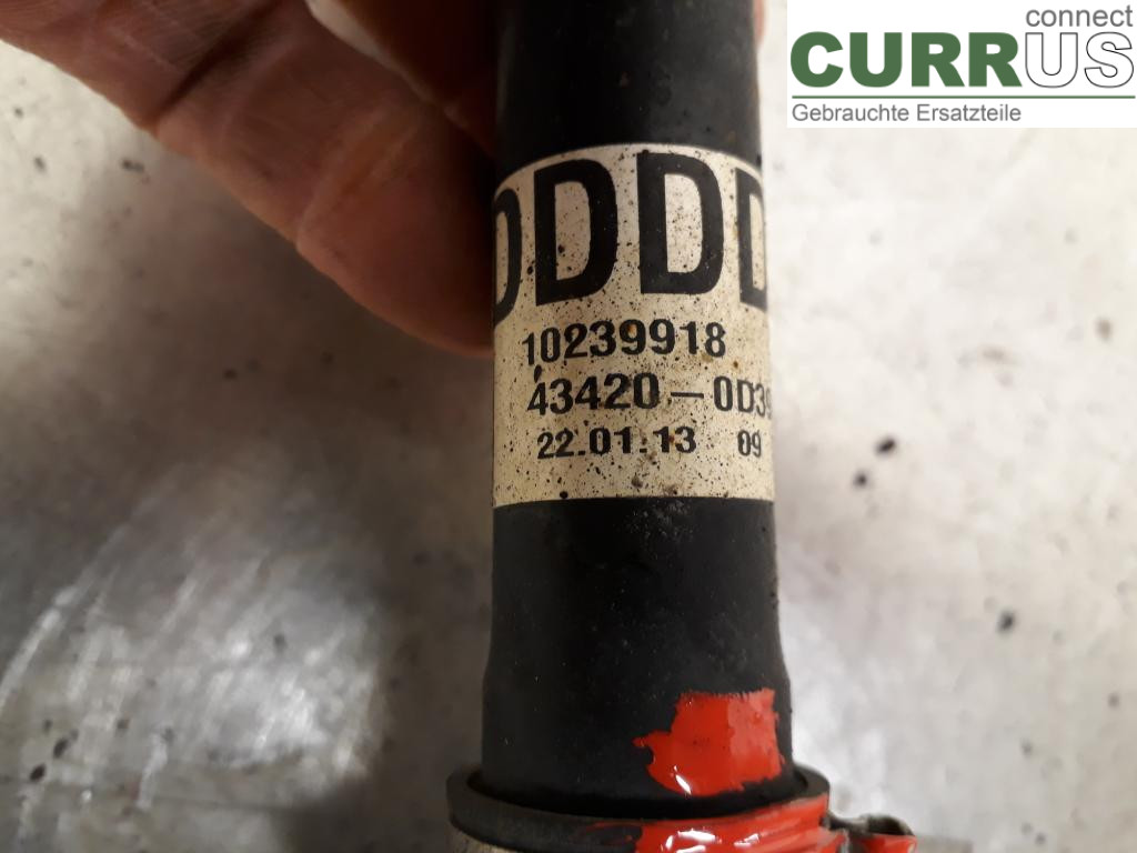 TOYOTA YARIS       12-14 Vorderachse (4WD) 43420-0D390 1KR-FE
