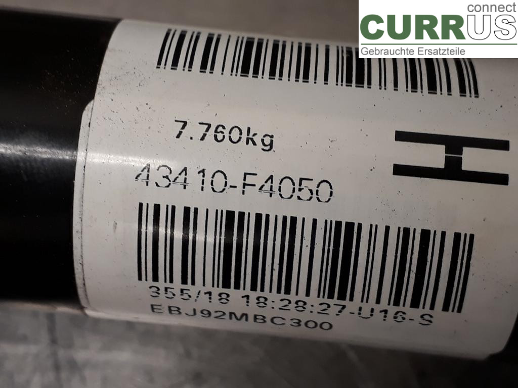TOYOTA C-HR 16-23 Pièces de transmission 43410-F4050 2ZR-FXE