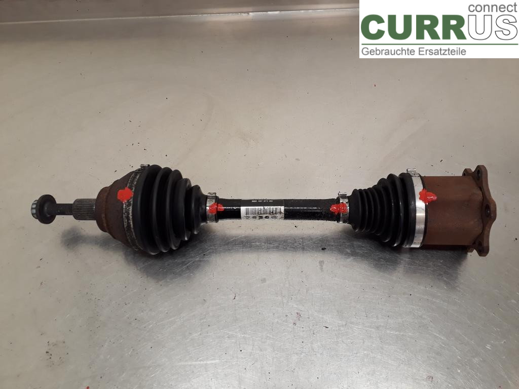 VW PASSAT  15-19 Front axle assembly (4WD) 3Q0407761MX DFCA