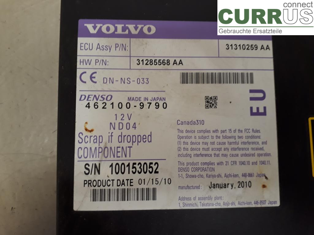 VOLVO V70      08-13 Gearkasse 7-trins 36051020 B5254T11