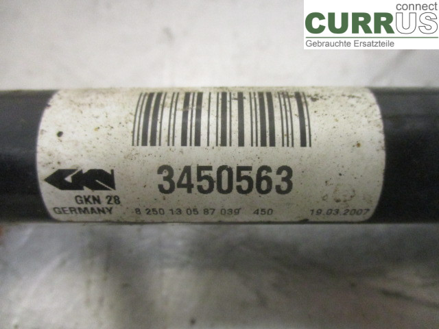 BMW X3 E83     03-10 Front axle assembly (4WD) 31603450565 M47-TU2D20
