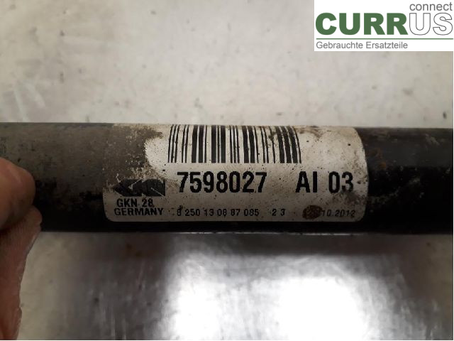 BMW X3 F25    10-17 Essieu avant (4x4) 31607619657 N20-B20A