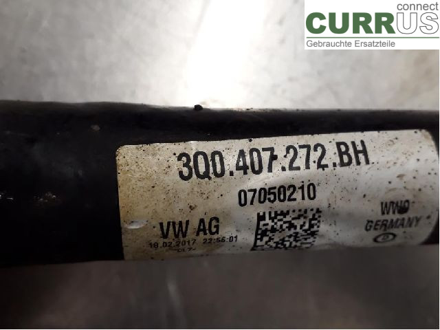 VW PASSAT  15-19 Części układu napędowego 3Q0407762TX CUAA
