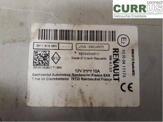 RENAULT ZOE/E-TECH 13-> 7-speed gearbox 281153180R 5AQ-80