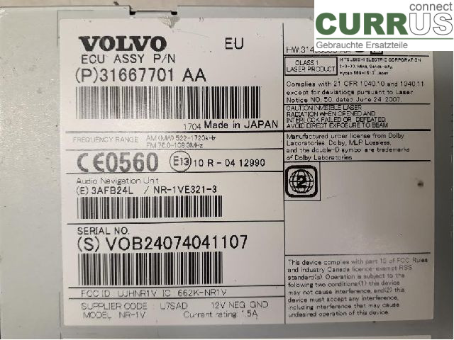VOLVO S60 CROSS COUNTRY  16-19 7-speed gearbox 36003253 D4204T14